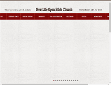 Tablet Screenshot of nlob.org